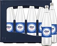 12 x 0,75 l Glas Kiste Frontal mit Flaschen