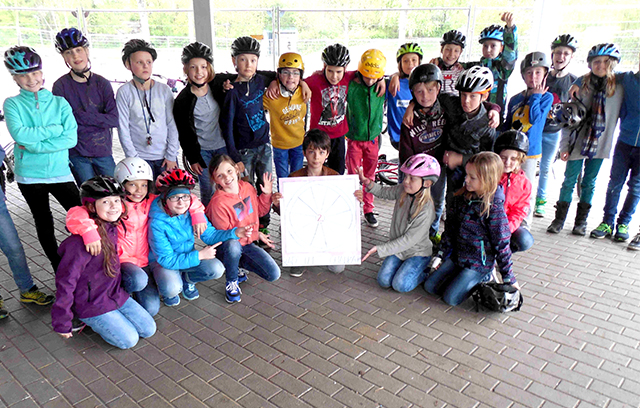 Projekt: Fahrradgeschicklichkeitsparcours für Kinder und Jugendliche