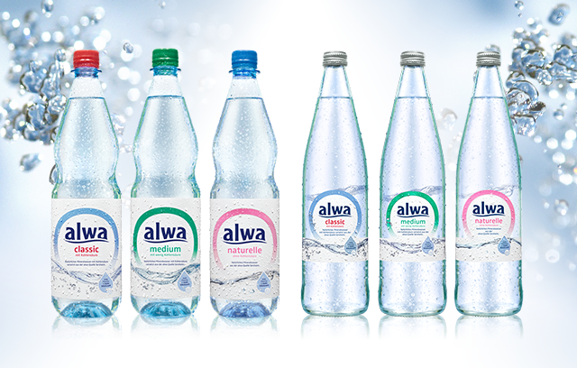 alwa Mineralwasserflaschen