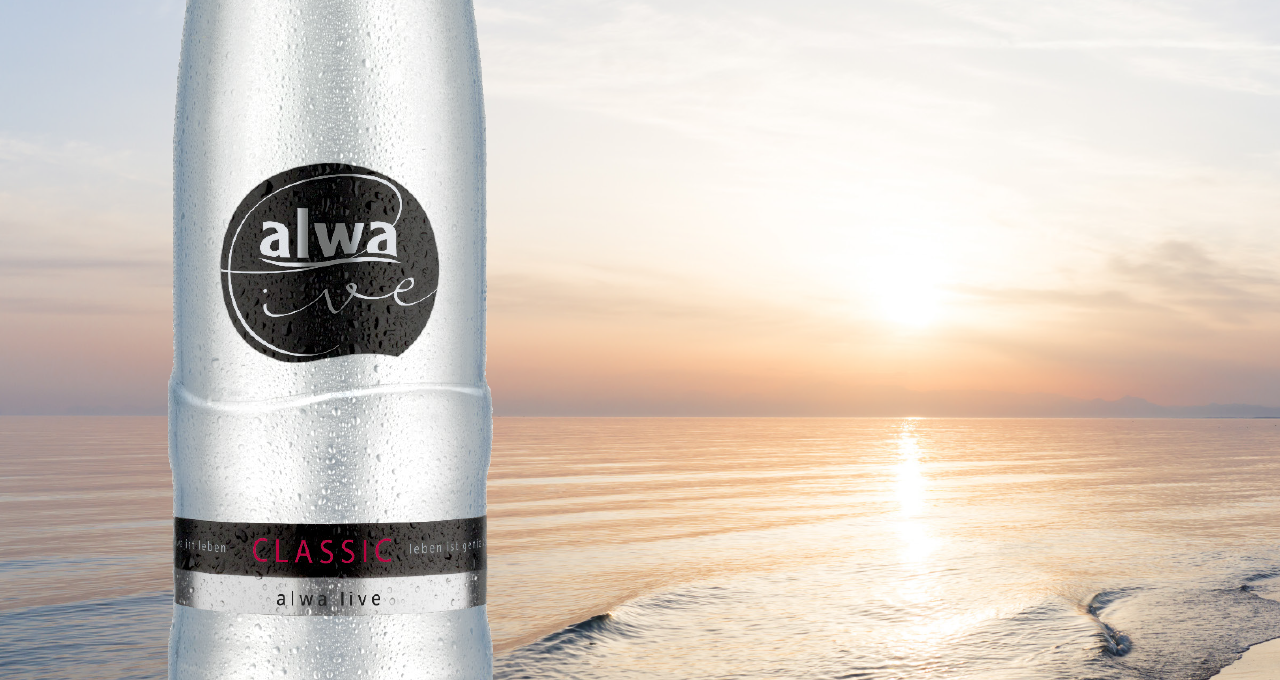alwa live classic, das classic Mineralwasser für die Gastronomie